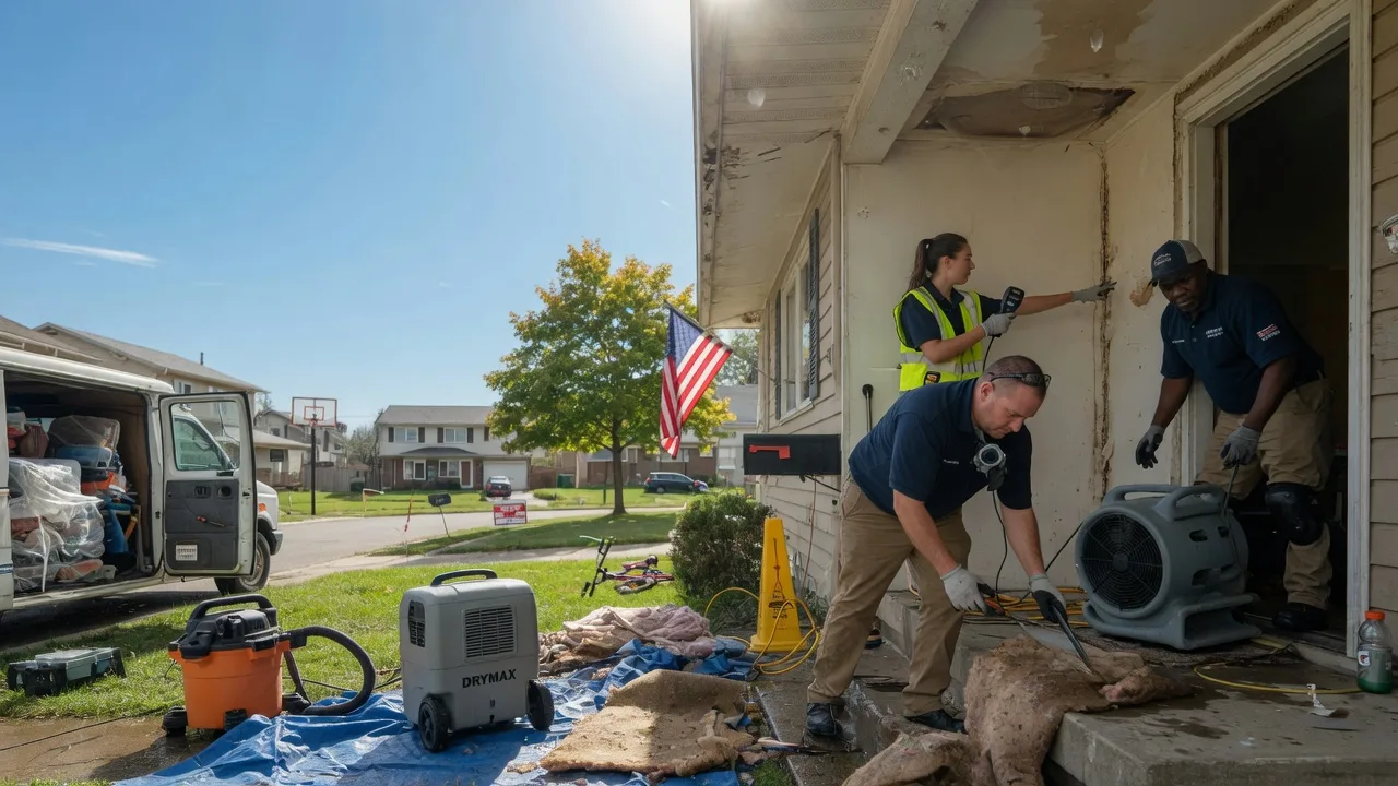 Water Damage Restoration in Denver, IN near me